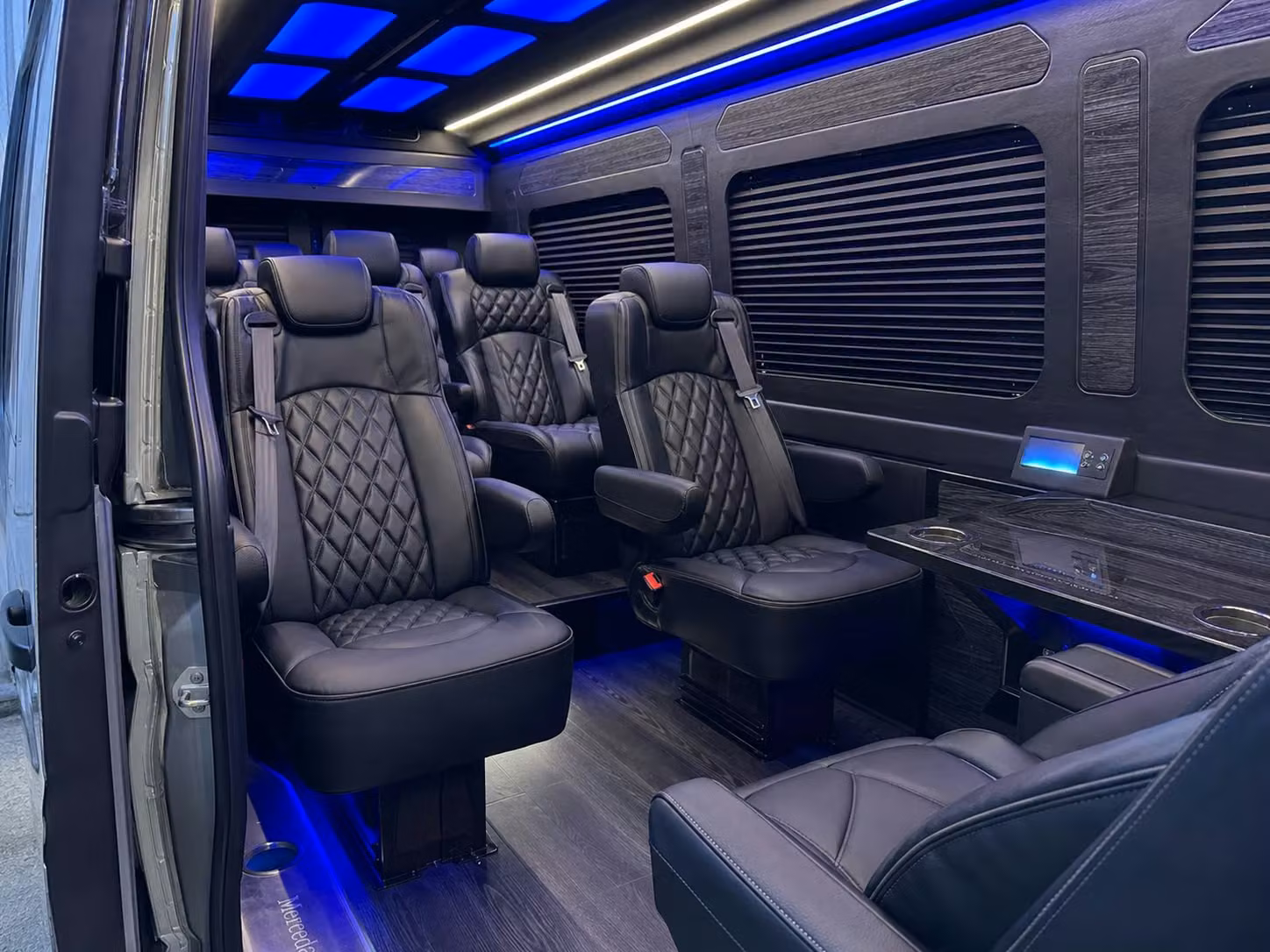 sprinter van transportation for groups and events across san leandro
